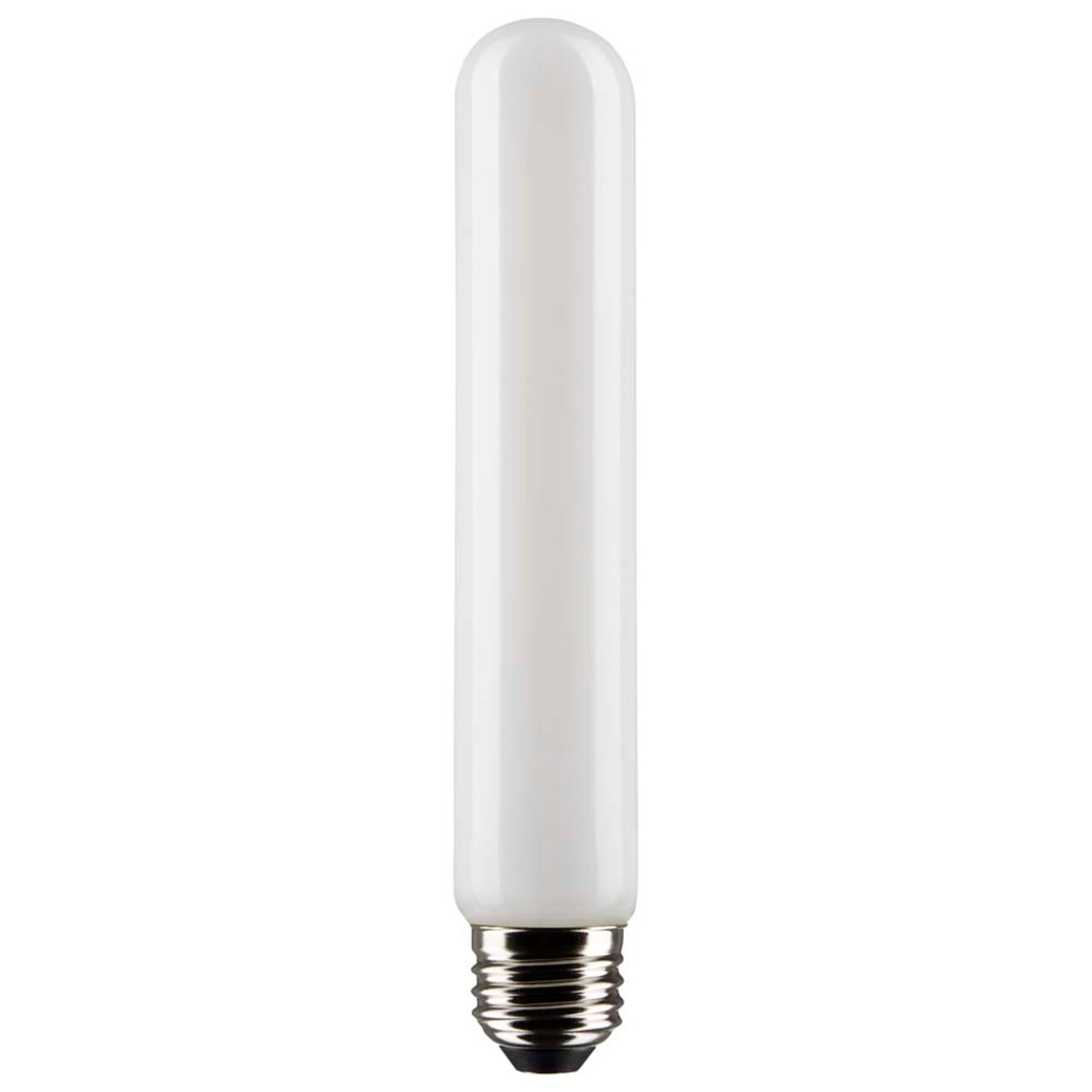 Satco 8w T9 LED 3000K Medium Base Frosted Dimmable - 60w equiv